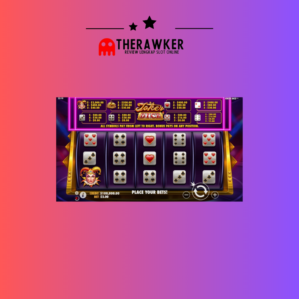 Joker Jewels Dice: Slot Online Pragmatic Play