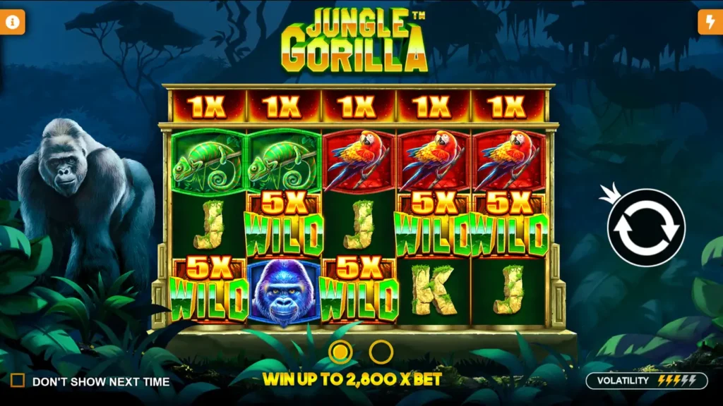 Slot Online Jungle Gorilla dari Pragmatic Play